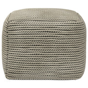 Eastmont - Outdoor / Indoor Pouf - Cream - R&R Furniture Gallery (Fountain Valley, CA)