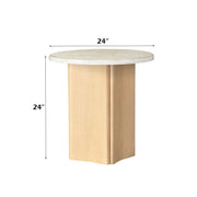 Qwin - Table With Marble Top - R&R Furniture Gallery (Fountain Valley, CA)