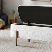 Sarna - Storage Bench - Ivory - R&R Furniture Gallery (Fountain Valley, CA)