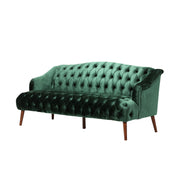 Comfy 3 Seat Sofa With Wooden Legs, For Living Room And Study - R&R Furniture Gallery (Fountain Valley, CA)