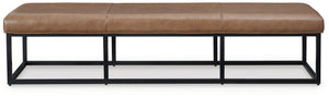 Joston - Accent Bench - Caramel - R&R Furniture Gallery (Fountain Valley, CA)