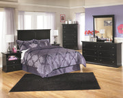 Maribel - Five Drawer Chest - Black - R&R Furniture Gallery (Fountain Valley, CA)