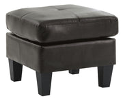 Upholstered casual ottoman from Glory Furniture, stylish and versatile seating or footrest in a modern living space.