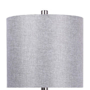 Set of two Lumi Source Gemma contemporary table lamps with sleek modern design and neutral shade, perfect for stylish home lighting.