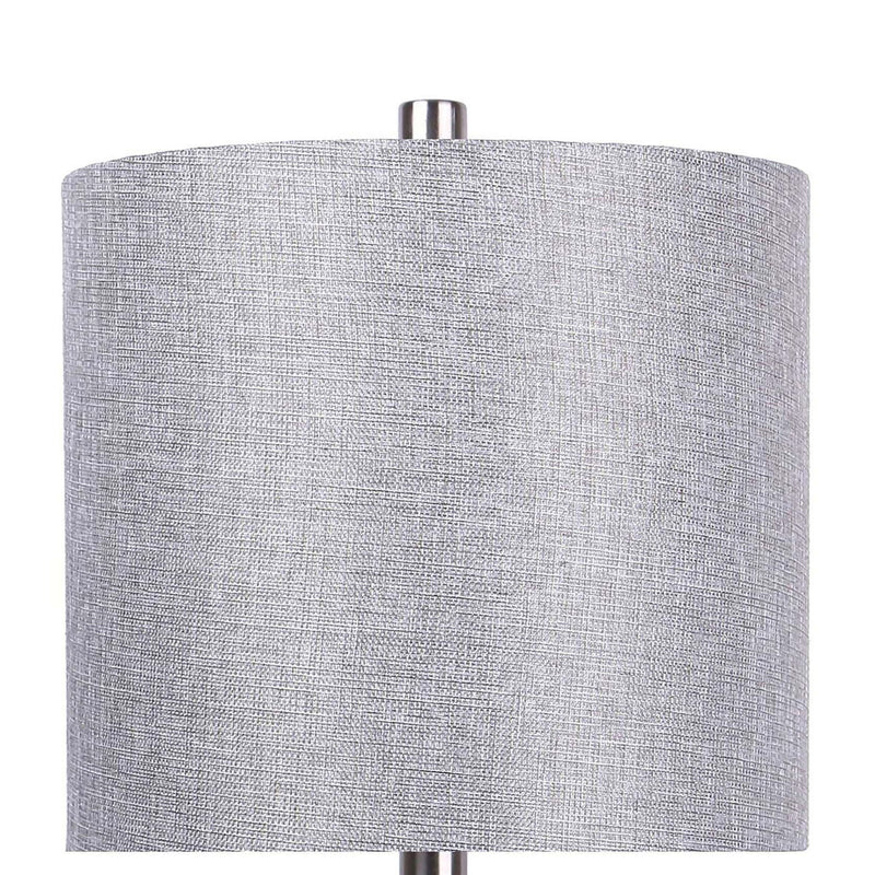 Set of two Lumi Source Gemma contemporary table lamps with sleek modern design and neutral shade, perfect for stylish home lighting.