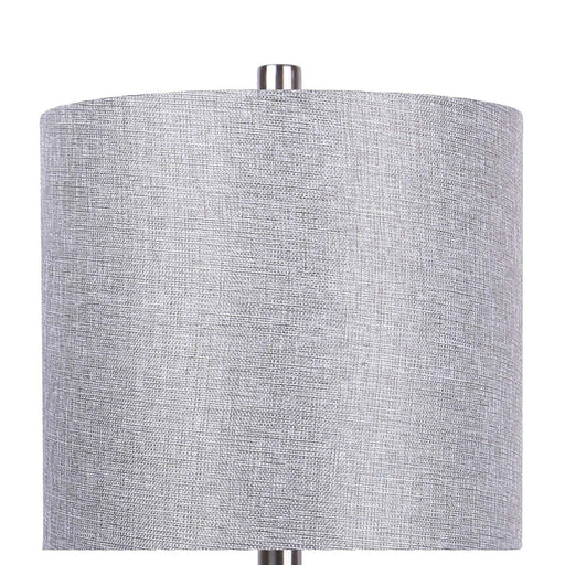 Set of two Lumi Source Gemma contemporary table lamps with sleek modern design and neutral shade, perfect for stylish home lighting.