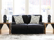 Whitmore Manor - Loveseat - Black Pearl - R&R Furniture Gallery (Fountain Valley, CA)