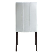 Carena - Side Chair (Set of 2) - White & Brown - R&R Furniture Gallery (Fountain Valley, CA)