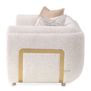 Savannah Breeze - Loveseat - Cashmere / Gold - R&R Furniture Gallery (Fountain Valley, CA)