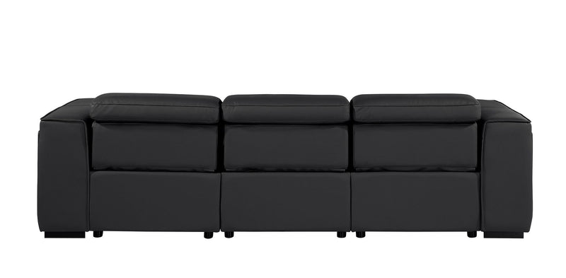 1224 - 3-Piece Modular Power Reclining Sofa In With 3 Power Recliners & Power Headrests