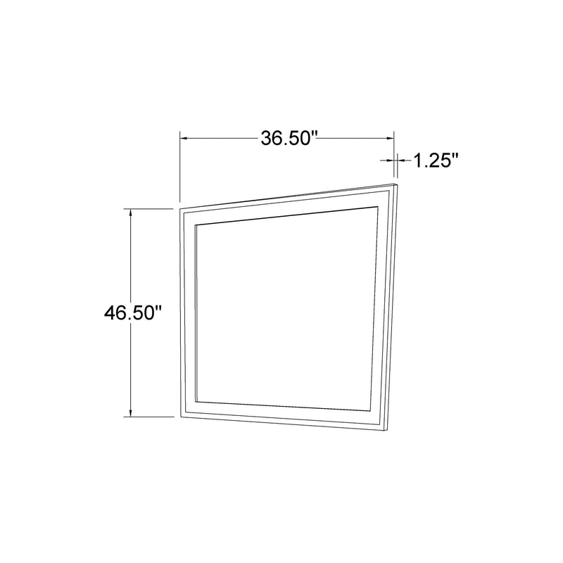 Ryder - Sparkle Mirror - Gray - R&R Furniture Gallery (Fountain Valley, CA)