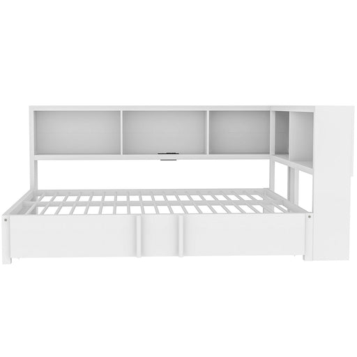 Daybed With Trundle, Storage Cabinets And USB Ports - R&R Furniture Gallery (Fountain Valley, CA)