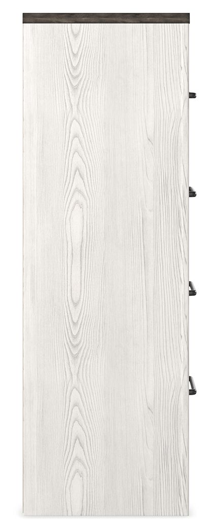 Gerridan - Four Drawer Chest - White / Gray - R&R Furniture Gallery (Fountain Valley, CA)