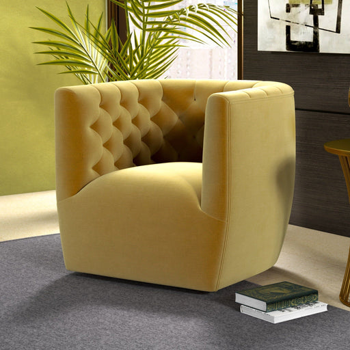 Delaney - Ergonomic Design Swivel Chair - R&R Furniture Gallery (Fountain Valley, CA)