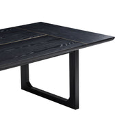 Shiloh - Rectangular Dining Table - Black - R&R Furniture Gallery (Fountain Valley, CA)