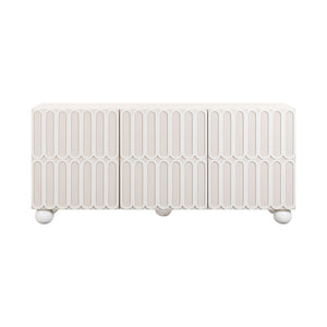 Tori Motif - Buffet - Taupe - R&R Furniture Gallery (Fountain Valley, CA)