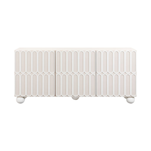 Tori Motif - Buffet - Taupe - R&R Furniture Gallery (Fountain Valley, CA)