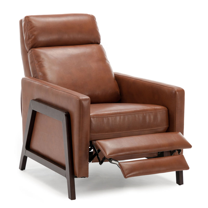 Madeline - Push Back Recliner - Caramel - R&R Furniture Gallery (Fountain Valley, CA)