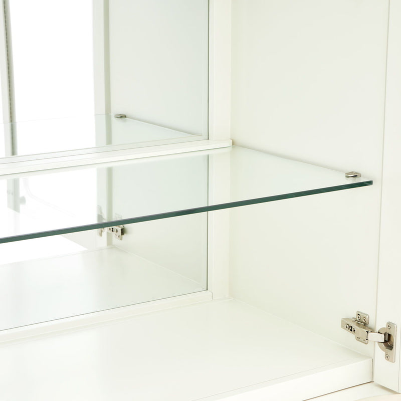 La Marisia - Display Cabinet - Creamy Pearl - R&R Furniture Gallery (Fountain Valley, CA)