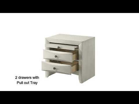 Ramondi - Bed With Storage & LED - R&R Furniture Gallery (Fountain Valley, CA)