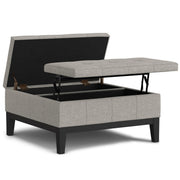 Dover - Multifunctional Lift Top Coffee Table Storage Ottoman - R&R Furniture Gallery (Fountain Valley, CA)