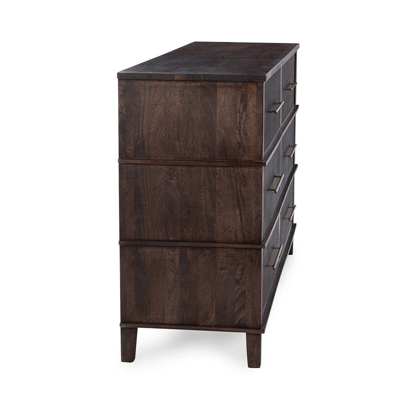 Westlake - 6 Drawers Dresser - Kona Brown - R&R Furniture Gallery (Fountain Valley, CA)