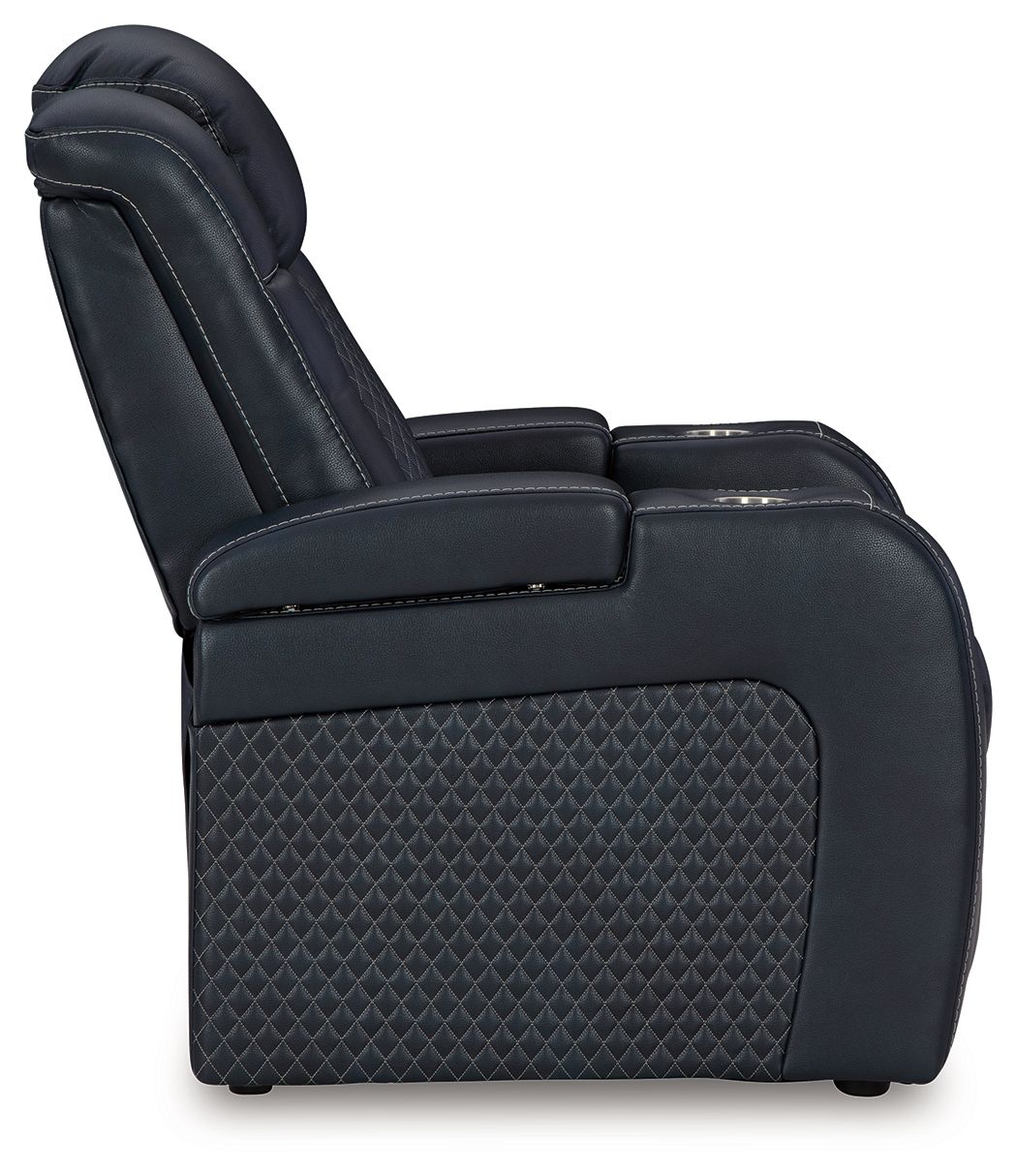 Fyne-dyme - Power Recliner/Adj Headrest - R&R Furniture Gallery (Fountain Valley, CA)