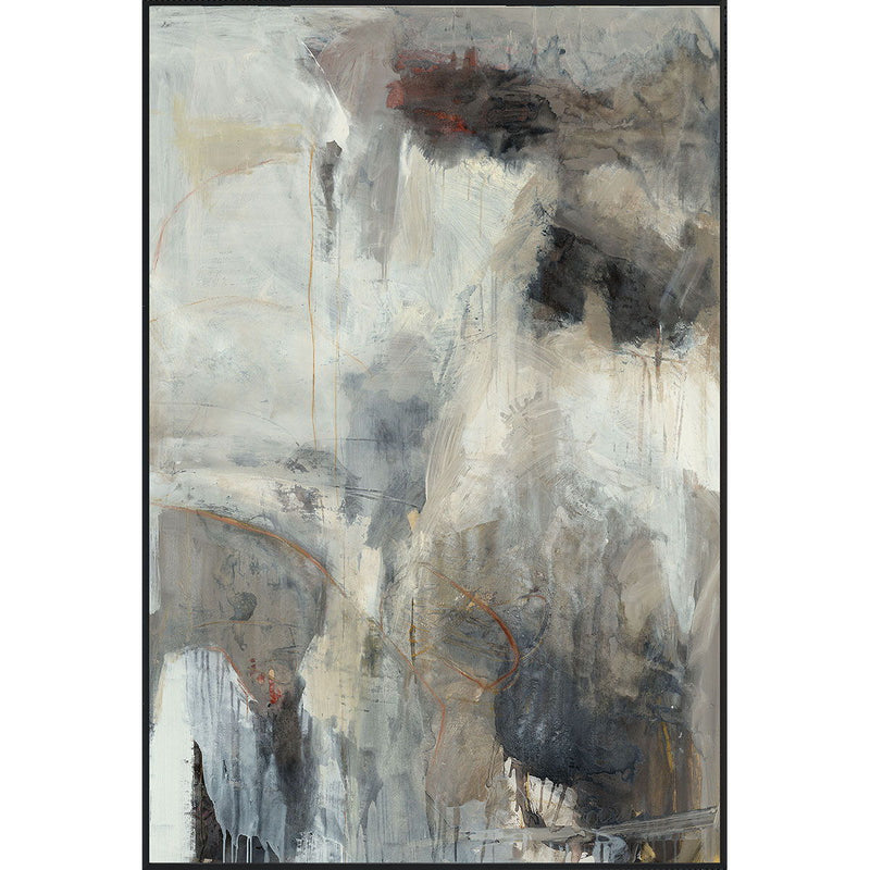Scar - 48" x 72" Painting By Buddy Whitlock - Black - R&R Furniture Gallery (Fountain Valley, CA)