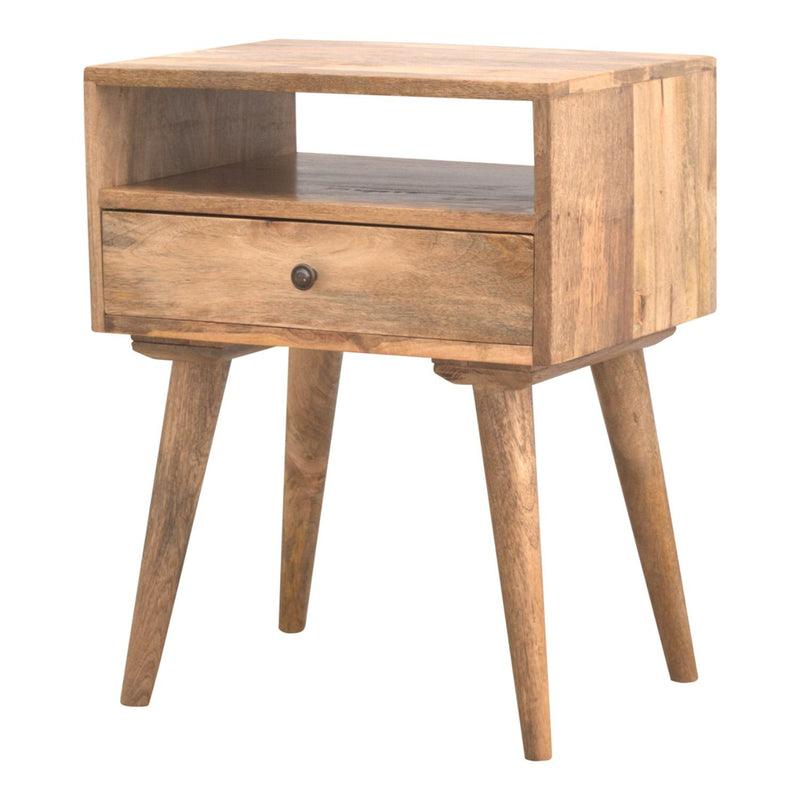 Nightstand With Open Slot - Oak - R&R Furniture Gallery (Fountain Valley, CA)