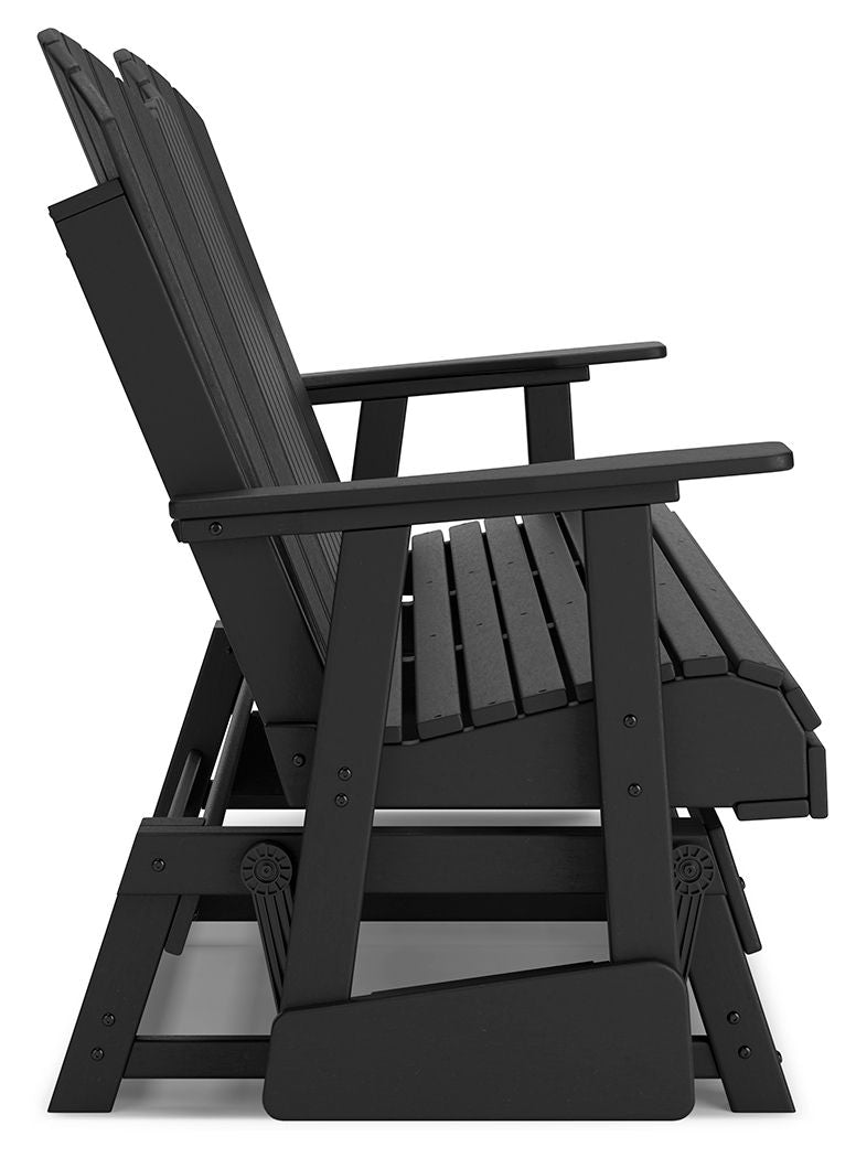 Hyland Wave - Glider Loveseat - R&R Furniture Gallery (Fountain Valley, CA)