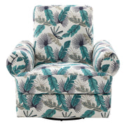 Manual Swivel Recliner Rocker Chair With Adjustable Backrest - R&R Furniture Gallery (Fountain Valley, CA)
