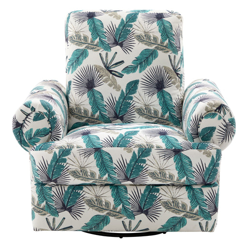 Manual Swivel Recliner Rocker Chair With Adjustable Backrest - R&R Furniture Gallery (Fountain Valley, CA)