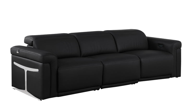 1126 - 6-Piece Modular Power Reclining Sofa, Loveseat & Chair Set In With 5 Power Recliners & Power Headrests