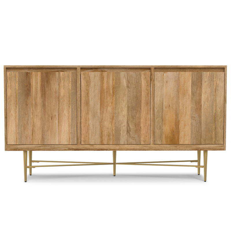Fallon - Sideboard Buffet - Natural - R&R Furniture Gallery (Fountain Valley, CA)