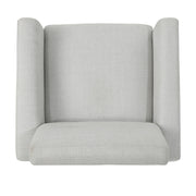 Radiantize - Upholstered Fabric Club Chair With Square-Off Back And Button Tufted - R&R Furniture Gallery (Fountain Valley, CA)