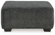Biddeford - Oversized Accent Ottoman - Shadow - R&R Furniture Gallery (Fountain Valley, CA)