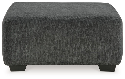 Biddeford - Oversized Accent Ottoman - Shadow - R&R Furniture Gallery (Fountain Valley, CA)