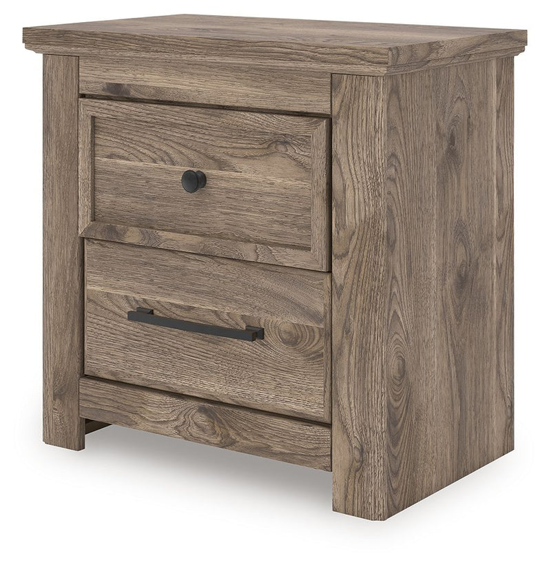 Rusticott - Two Drawer Night Stand - Brown - R&R Furniture Gallery (Fountain Valley, CA)