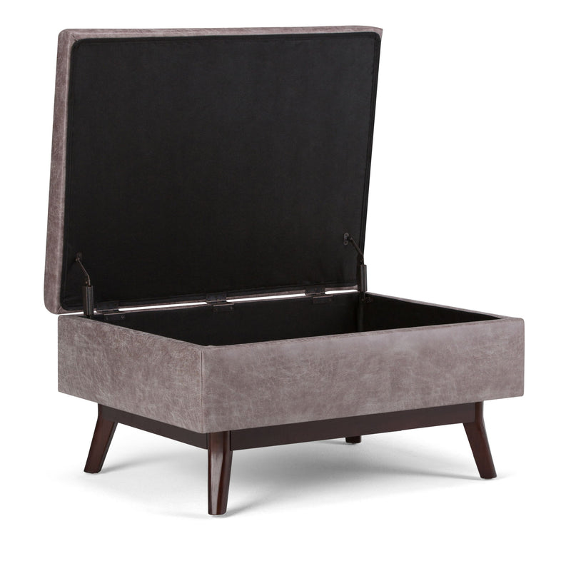 Owen - Upholstered Rectangular Storage Ottoman - R&R Furniture Gallery (Fountain Valley, CA)