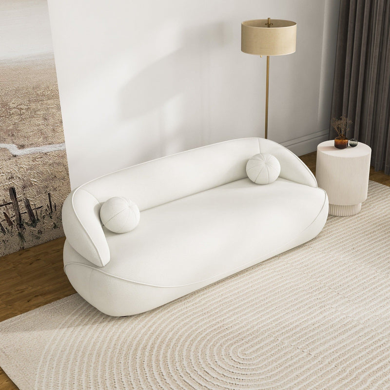 Andrew - Boucle Sofa - R&R Furniture Gallery (Fountain Valley, CA)