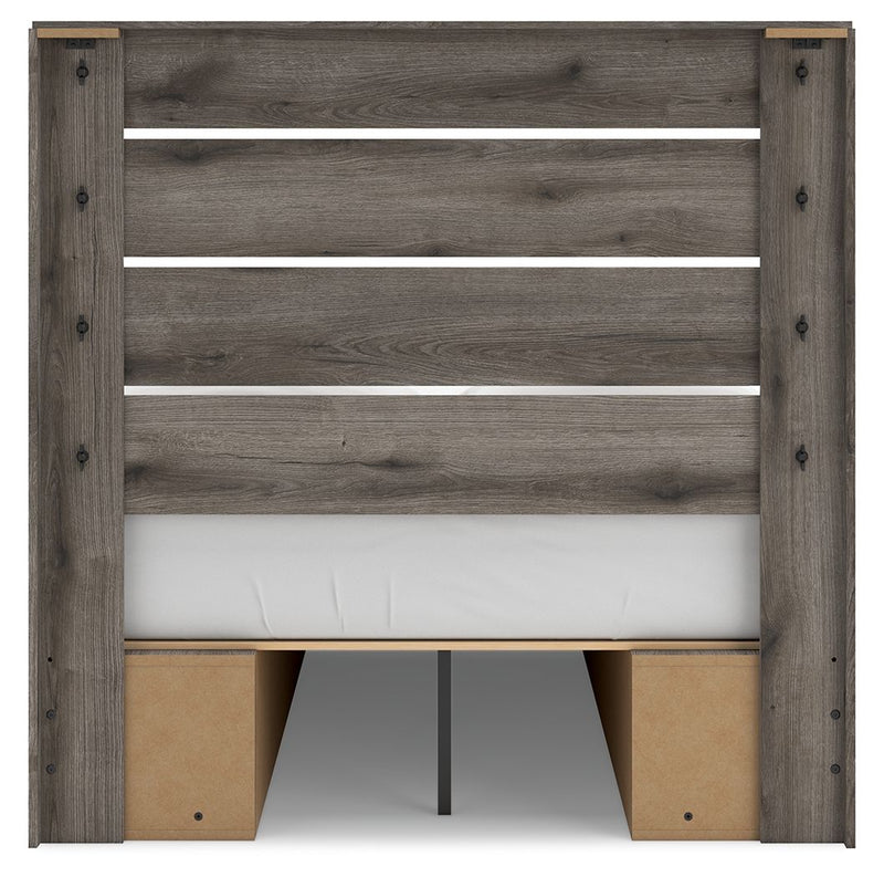 Graystorm - Panel Bed With Storage - R&R Furniture Gallery (Fountain Valley, CA)