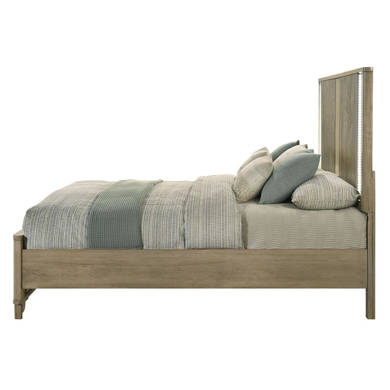 Lakkari - Bed With LED - R&R Furniture Gallery (Fountain Valley, CA)