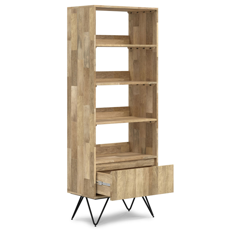 Hunter - Tall Bookcase - Natural - R&R Furniture Gallery (Fountain Valley, CA)