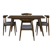 Retro Elegant 5 Piece Dining Set - R&R Furniture Gallery (Fountain Valley, CA)