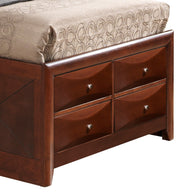 Modern Design Storage Bed With Bookcase Headboard - R&R Furniture Gallery (Fountain Valley, CA)