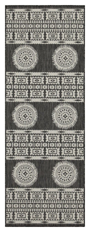 Sunshine - 5'3" X 7'3" Indoor, Outdoor Area Rug Polypropylene - Anthracite - R&R Furniture Gallery (Fountain Valley, CA)