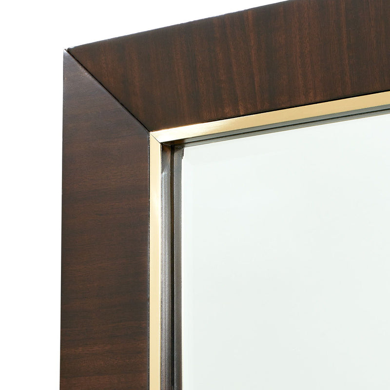 Belmont Place - Wall Mirror - Dark Brown - R&R Furniture Gallery (Fountain Valley, CA)