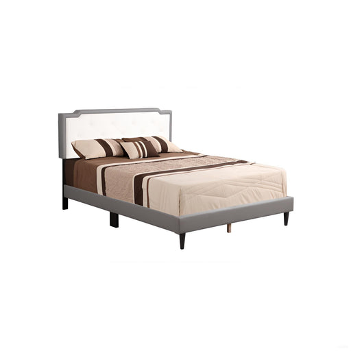 Bed (All in One Box) - Two Tone - R&R Furniture Gallery (Fountain Valley, CA)