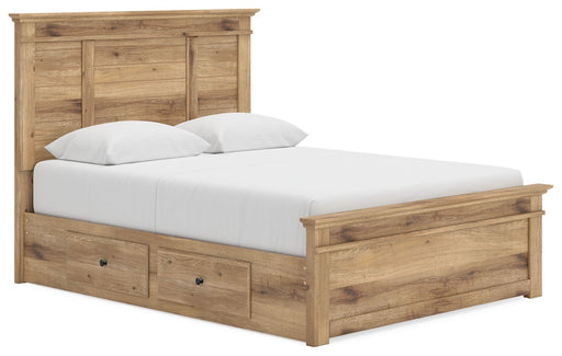 Makidern - Panel Storage Bed With Under Bed Storage Unit - R&R Furniture Gallery (Fountain Valley, CA)