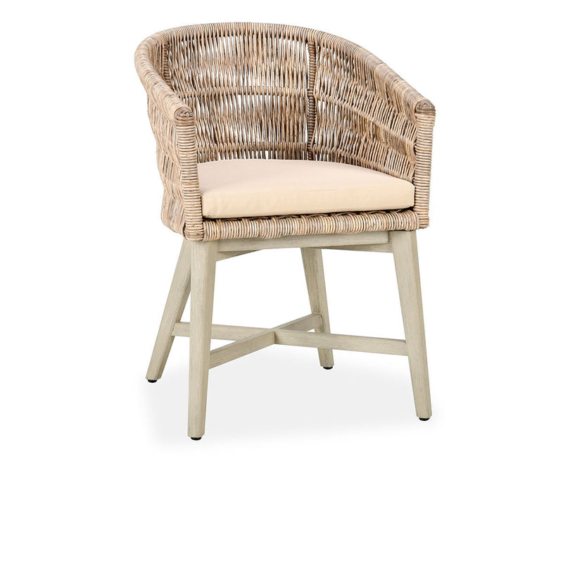 Collins - Outdoor Dining Chair - Natural / Sand - R&R Furniture Gallery (Fountain Valley, CA)
